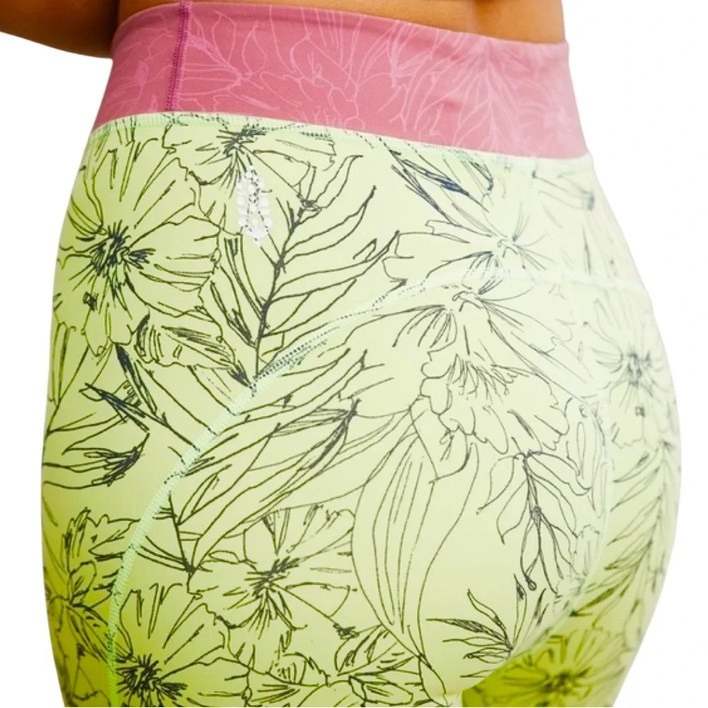 FREE PEOPLE MOVEMENT: Electric Line Fired Up Bike Shorts -Size XS
